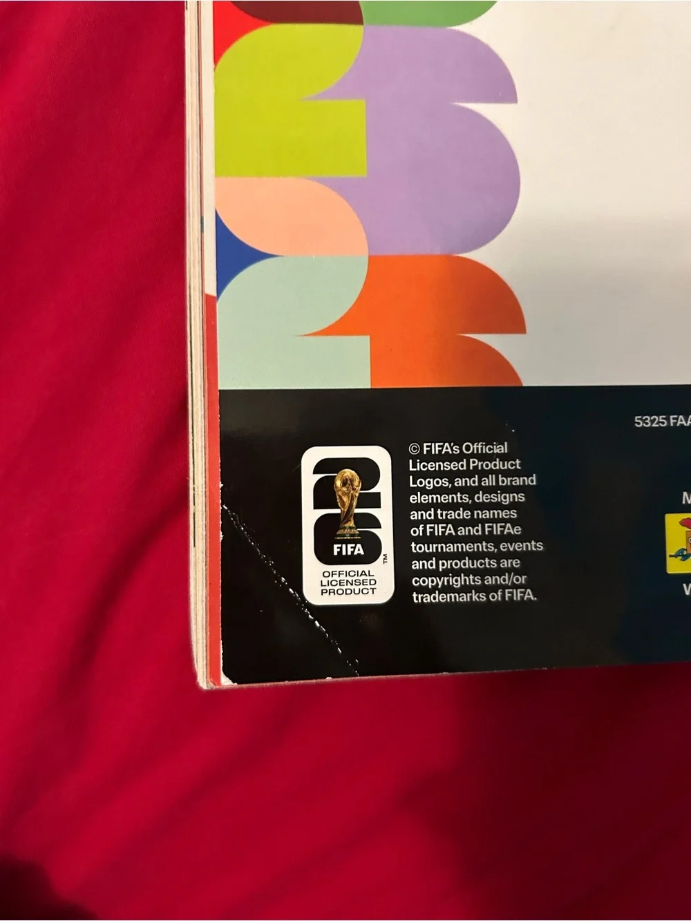 Panini World Cup 2026 Sticker Album - Multicolor with Gold Trophy